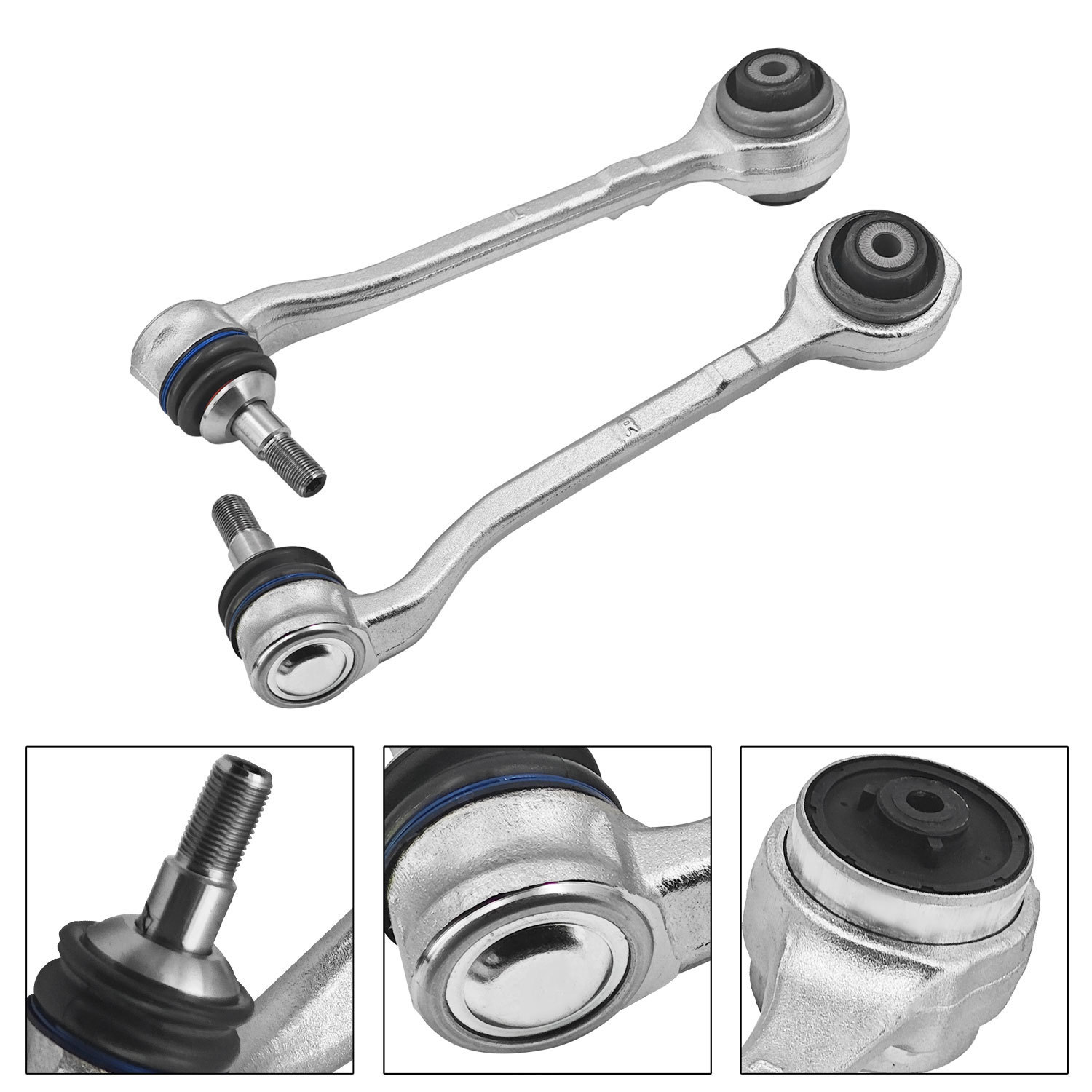 Front Left & Right Lower Forward Control Arm w/Ball Joint Set Replacement for BMW X3 X4 2018-2021