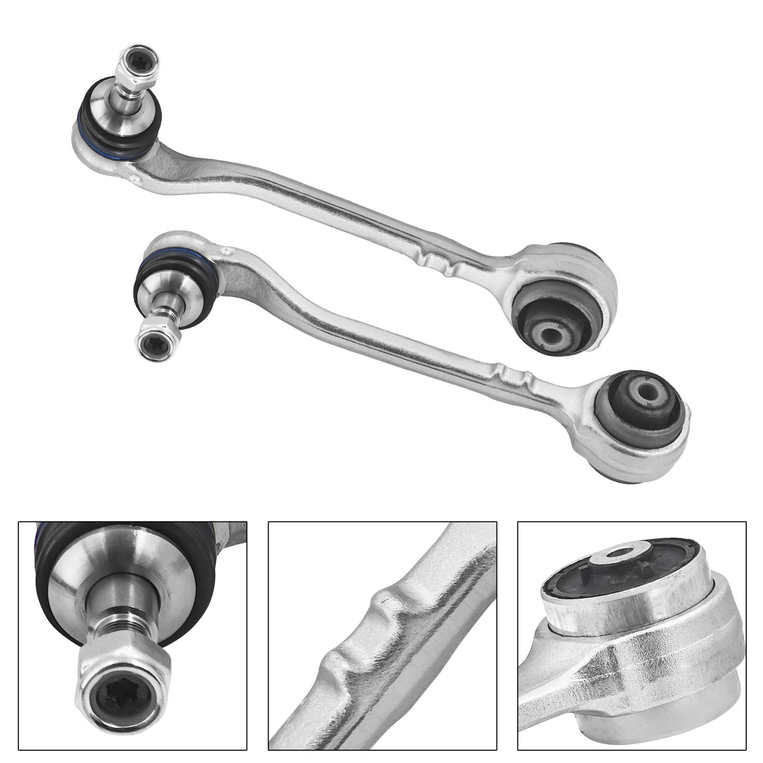 Front Left & Right Lower Forward Control Arm w/Ball Joint Set Replacement for BMW X3 X4 2018-2021