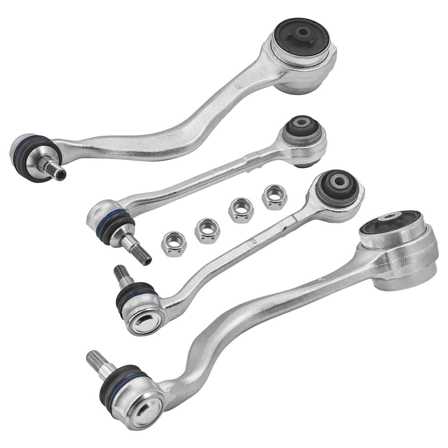 Front Left & Right Lower Forward Control Arm w/Ball Joint Set Replacement for BMW X3 X4 2018-2021