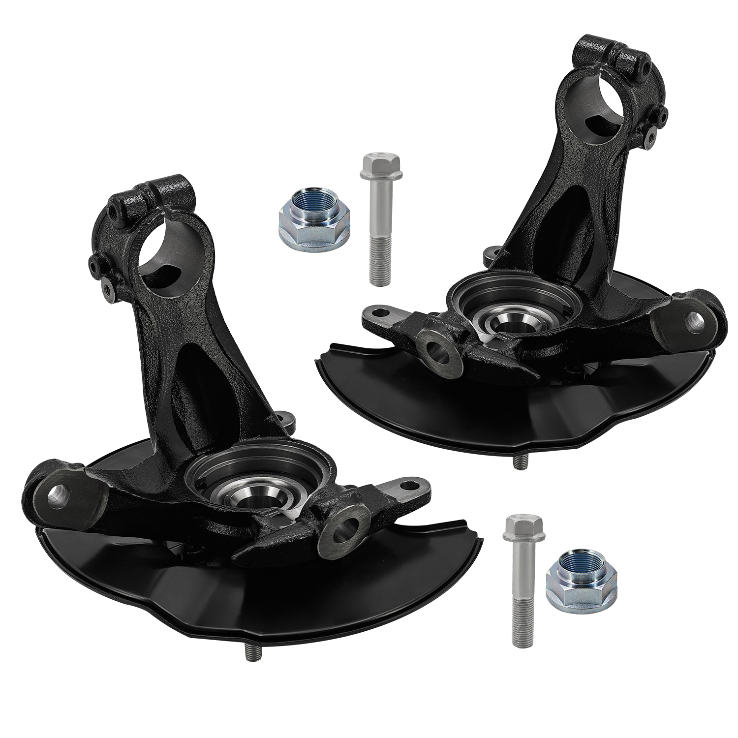 Front Right & Left Steering Knuckle Compatible with Honda Civic 2016-2021