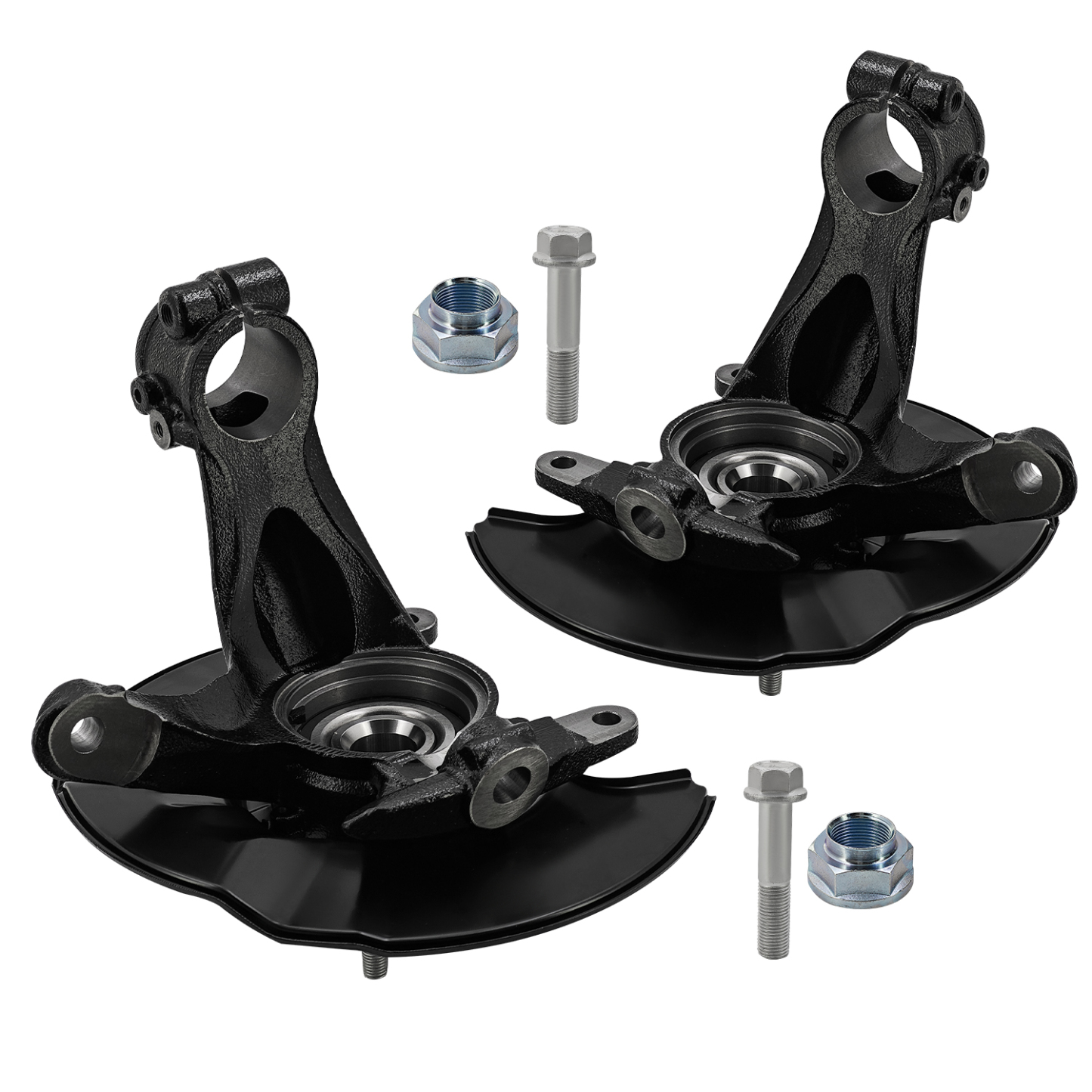 Front Right & Left Steering Knuckle Compatible with Honda Civic 2016-2021