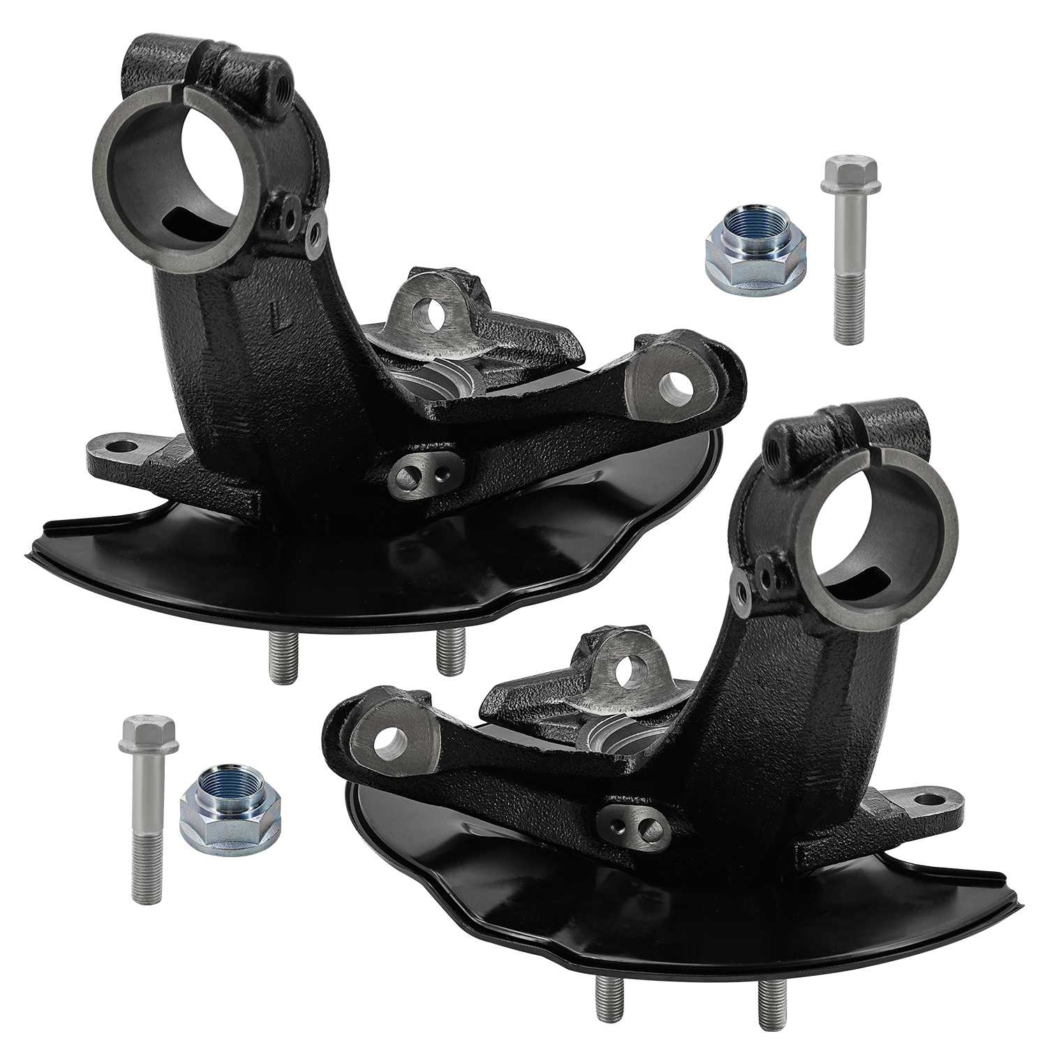 Front Right & Left Steering Knuckle Compatible with Honda Civic 2016-2021
