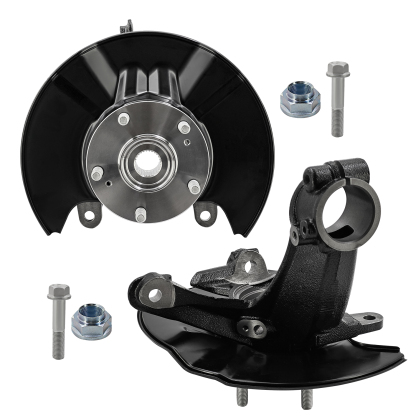 Front Right & Left Steering Knuckle Compatible with Honda Civic 2016-2021