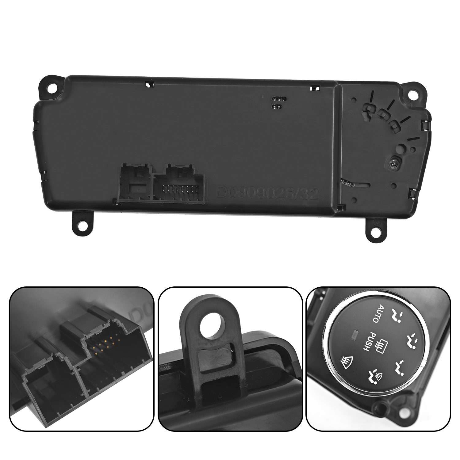 A/C Heater Climate Control Module Compatible with Jeep Wrangler 2014-2018
