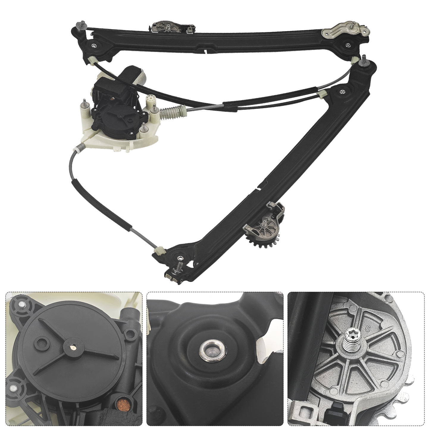 Left Front Door Electric Window Regulator w/Motor Fits for Maserati Levante M161 2017-2024