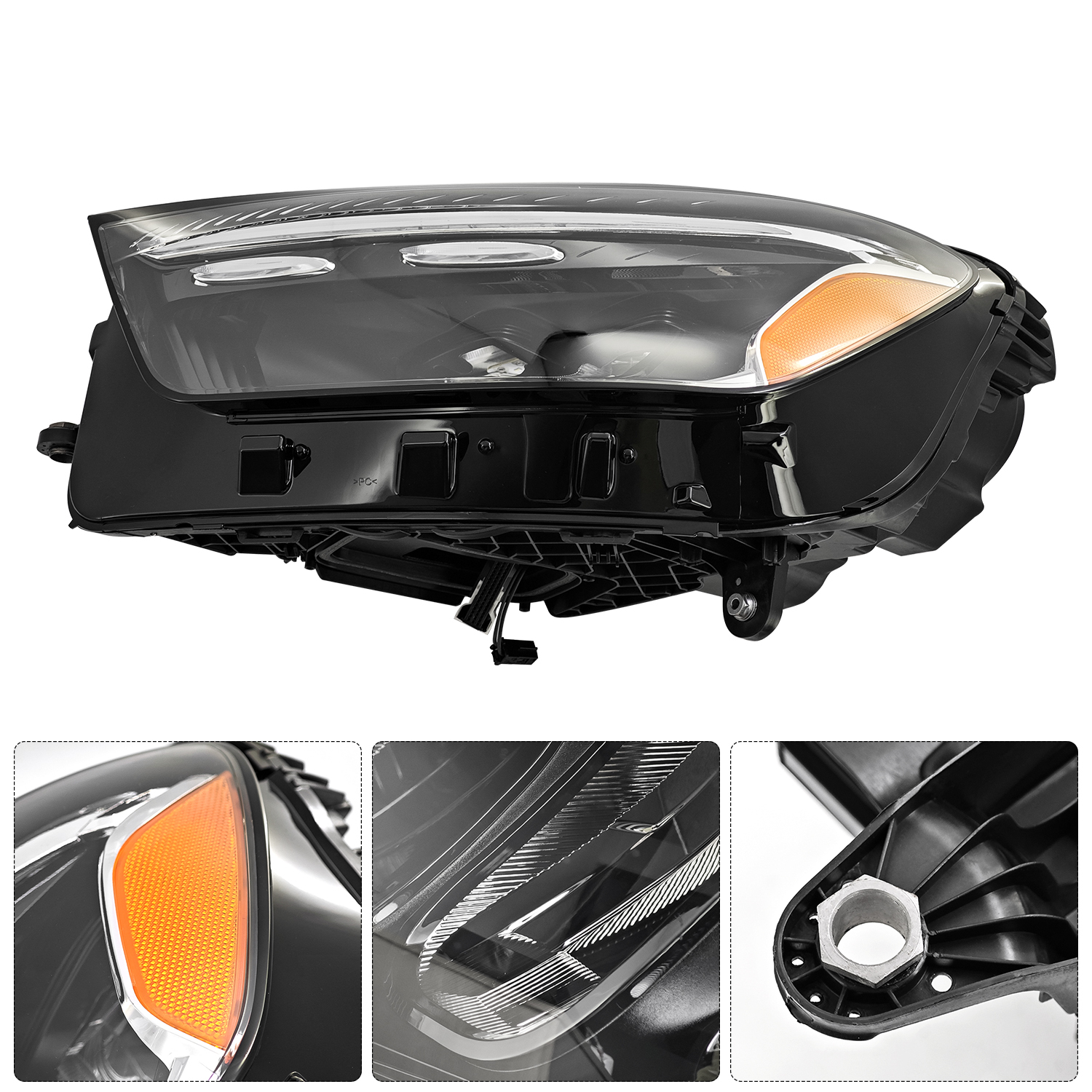 LED Headlight for 2024-2025 Mercedes-Benz GLE350 GLE450 GLE580-Left Driver Side