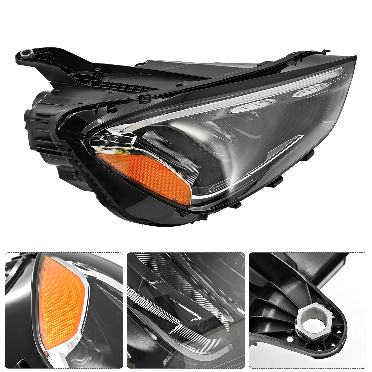 LED Headlight for 2024-2025 Mercedes-Benz GLE350 GLE450 GLE580-Right Passenger Side