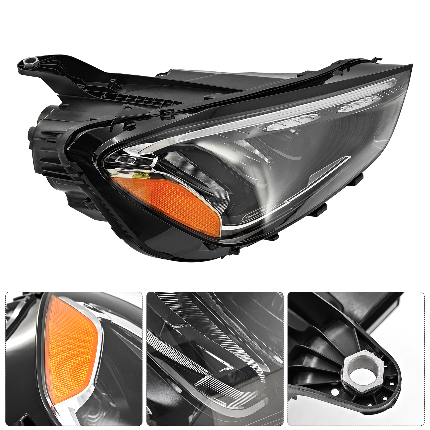 LED Headlight for 2024-2025 Mercedes-Benz GLE350 GLE450 GLE580-Right Passenger Side