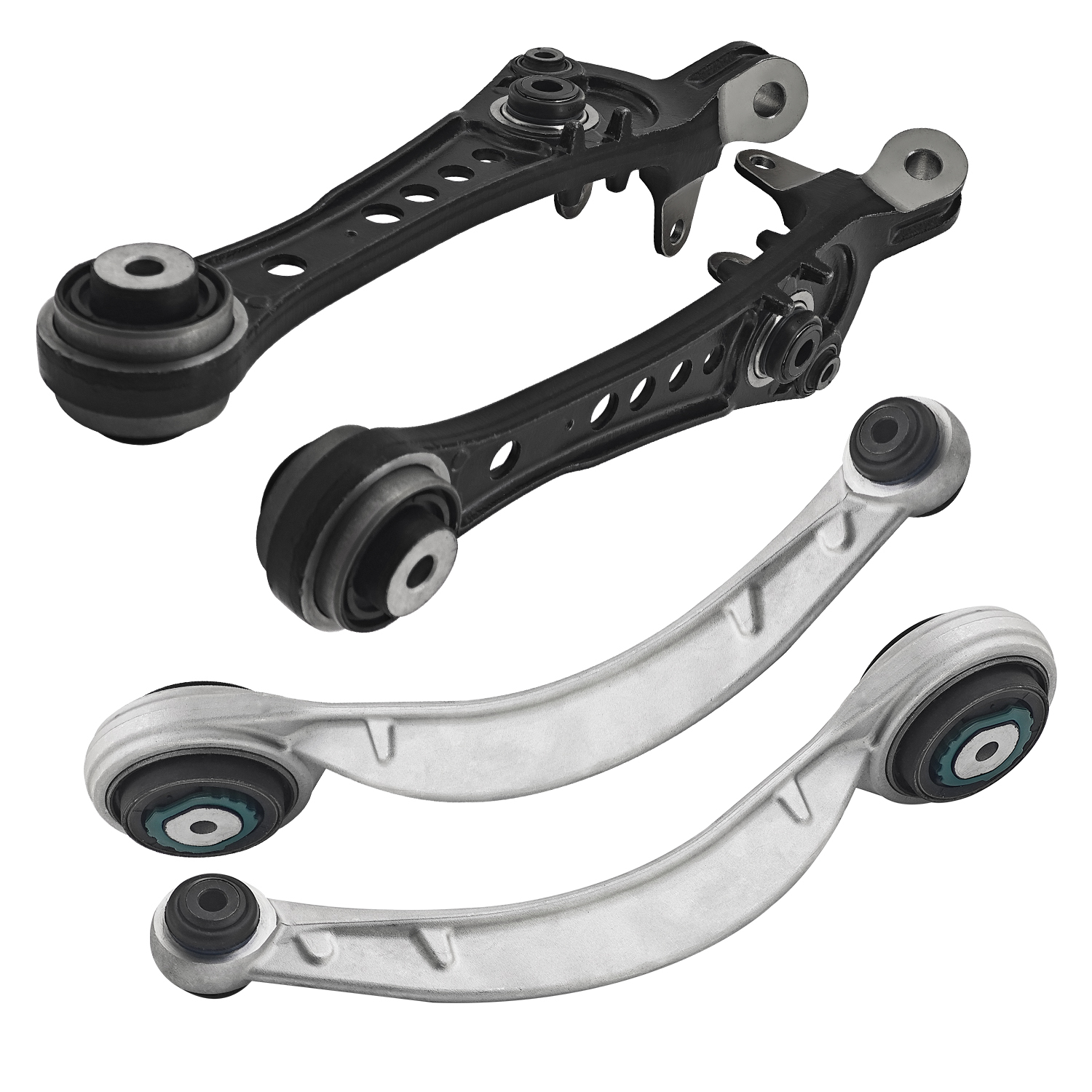 4Pcs Lower Control Arm Kit Fit for 2010-2019 Jaguar XJ/XJR/ XJR575 RWD 