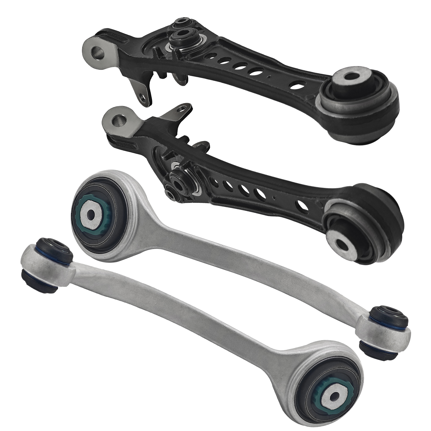 4Pcs Lower Control Arm Kit Fit for 2010-2019 Jaguar XJ/XJR/ XJR575 RWD 