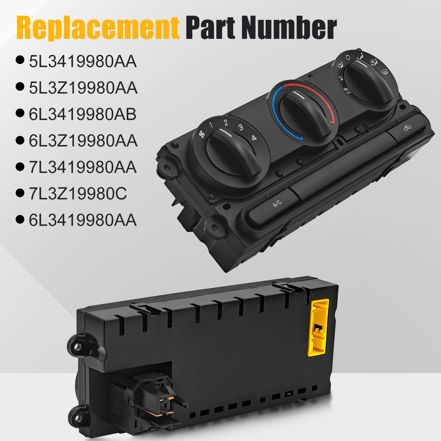 Climate Control Module for Ford F-150, Lobo 2005-2008