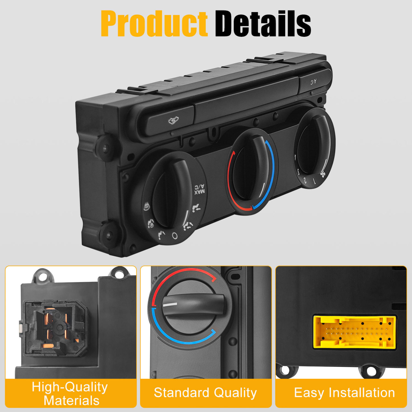 Climate Control Module for Ford F-150, Lobo 2005-2008