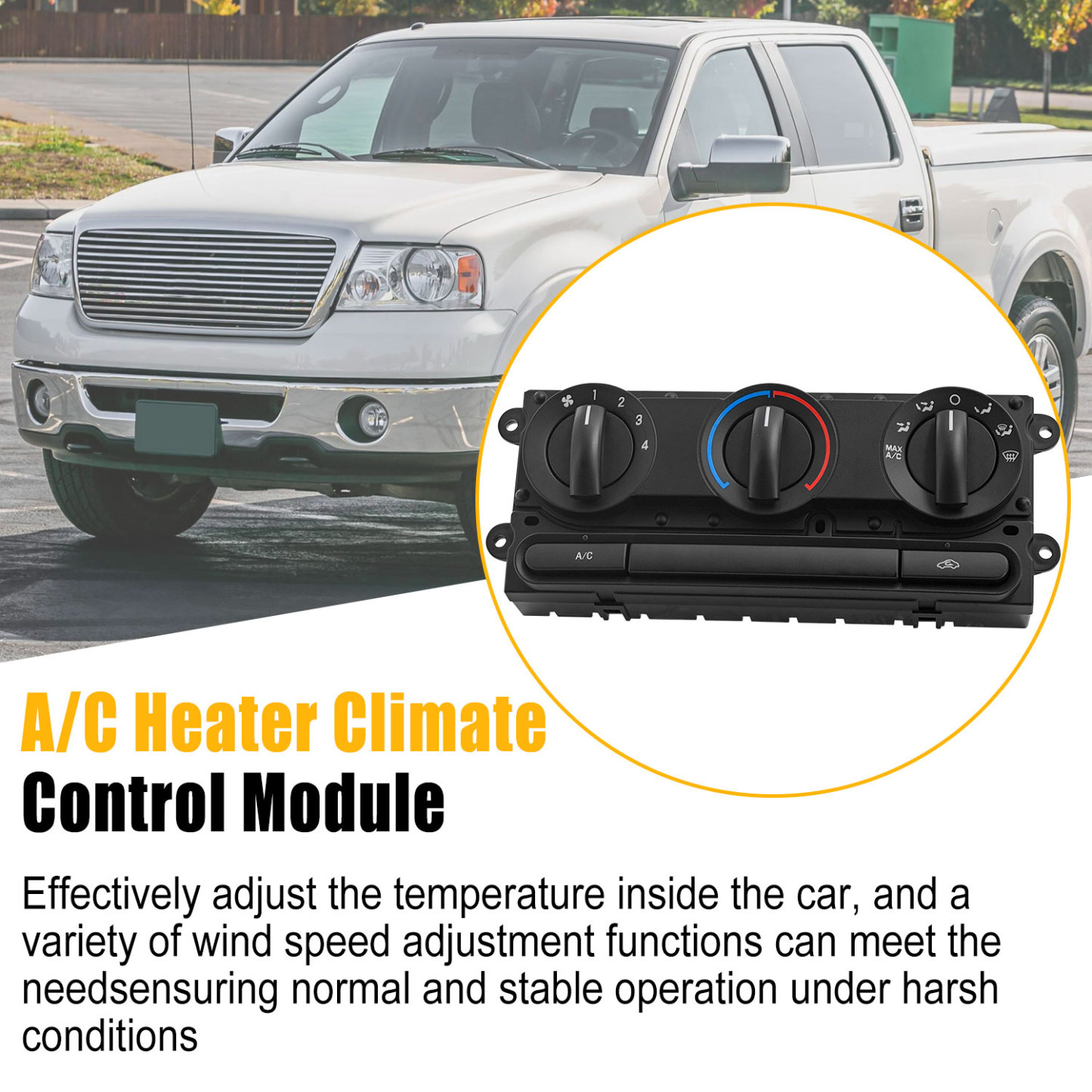 Climate Control Module for Ford F-150, Lobo 2005-2008