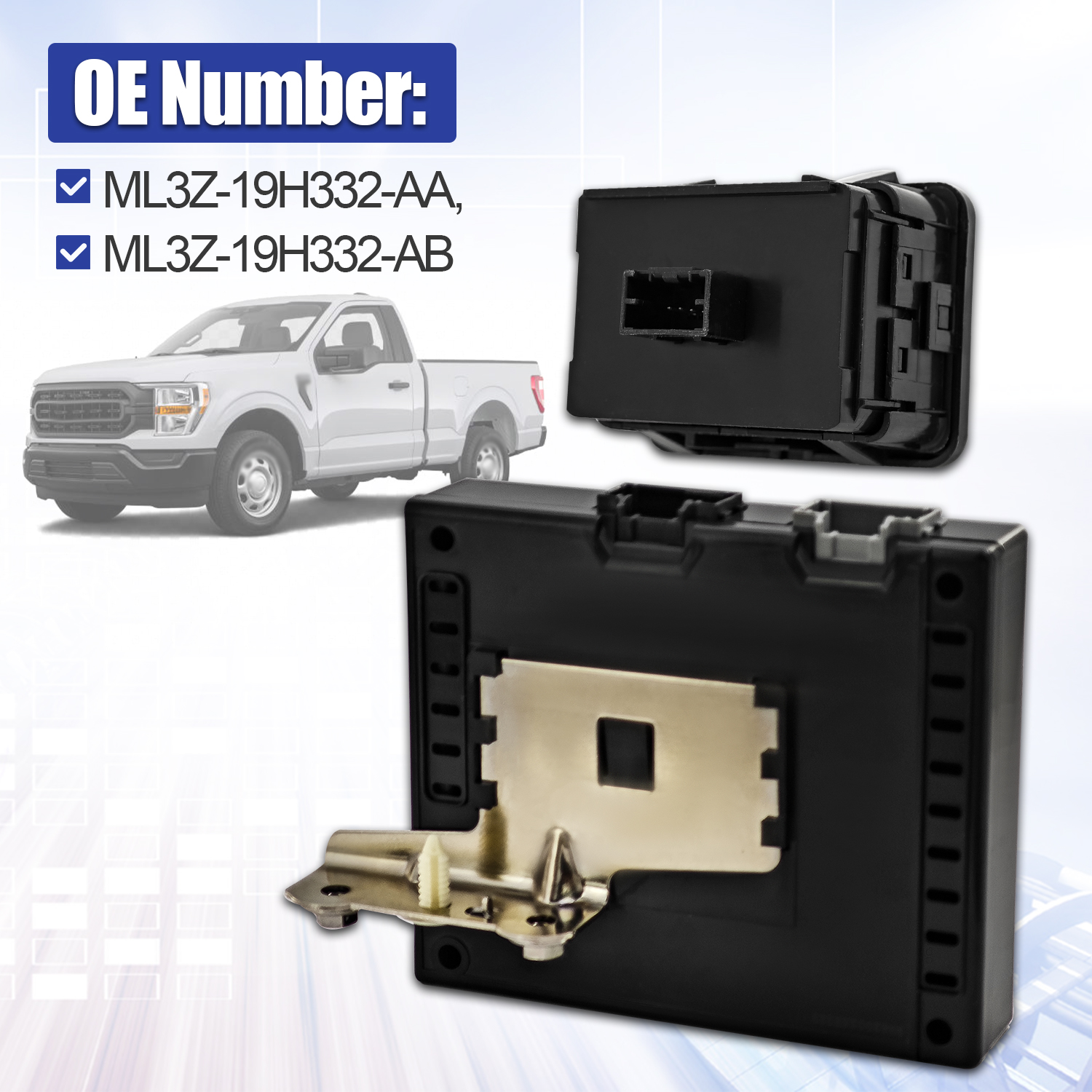 Brake Controller Kit Compatible with Ford F150 2021–2023