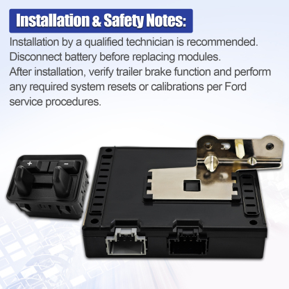 Brake Controller Kit Compatible with Ford F150 2021–2023