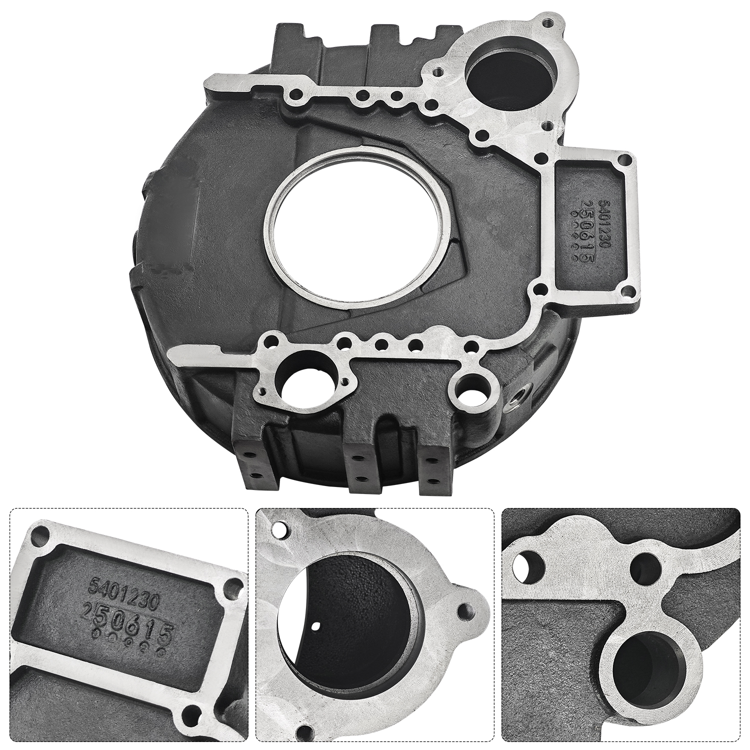 Flywheel Housing Fits for Cummins Engine 6CT ISC QSC ISL QSL C8.3 for Hyundai R290LC3 R320LC3 R280LC