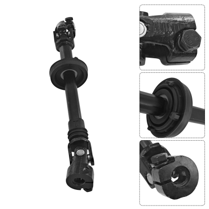 Upper Steering Shaft Column Assembly w/U-Joint Fits for Jeep Wrangler 2002-2006 2.4L 2.5L 4.0L