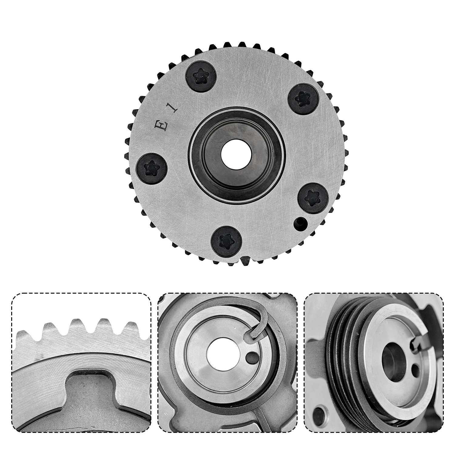 VVT Camshaft Phaser Actuator Sprocket Kit Int & Exh for Nissan 2011-2021 Juke/Rogue Sport/Qashqai/X-Trail (Mexico)