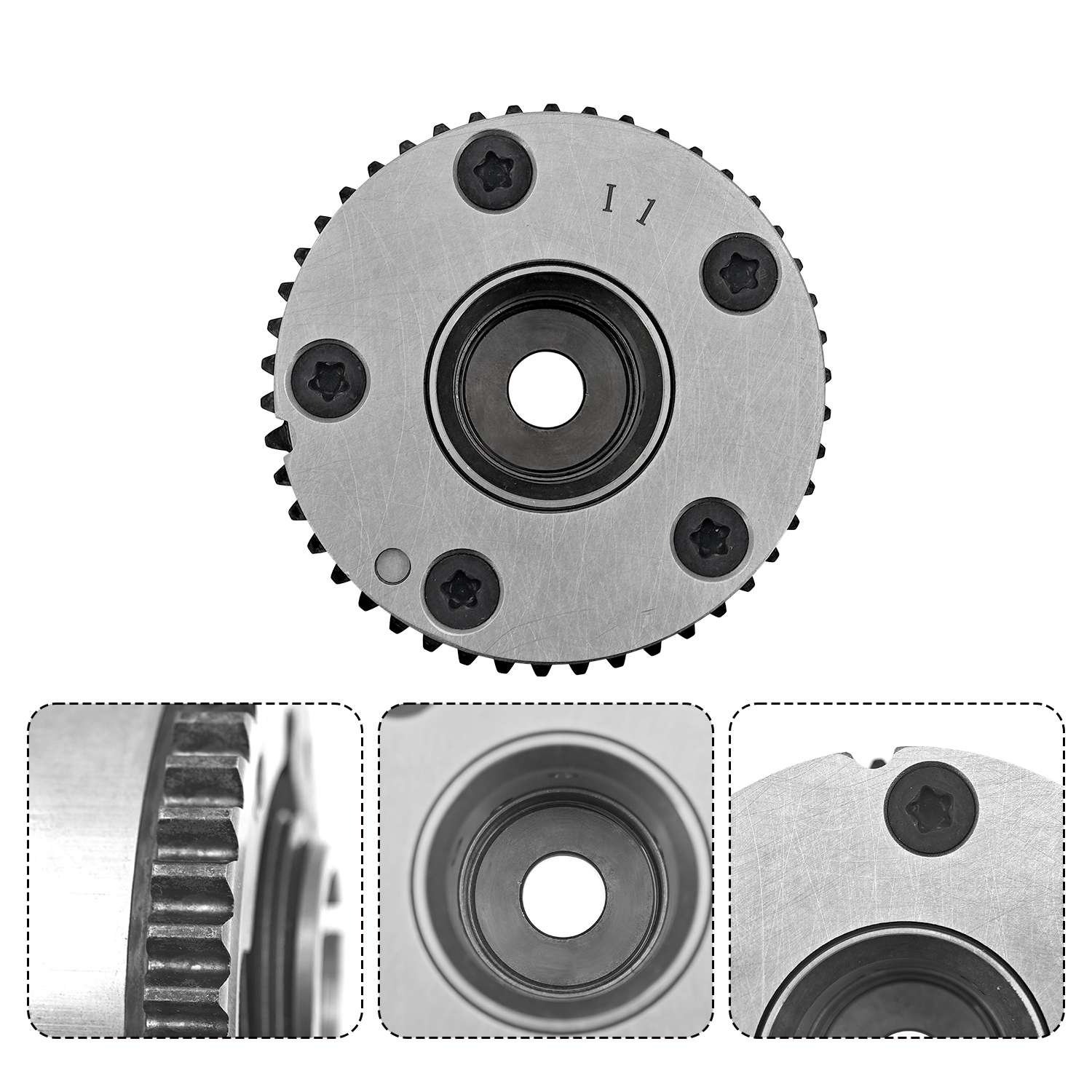 VVT Camshaft Phaser Actuator Sprocket Kit Int & Exh for Nissan 2011-2021 Juke/Rogue Sport/Qashqai/X-Trail (Mexico)