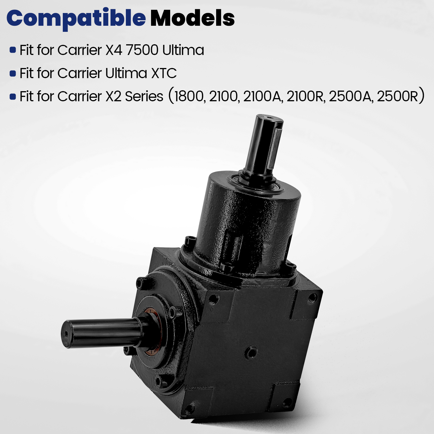 Gearbox Fits for Carrier X4 7500 Ultima XTC X2 1800 2100 2100A 2100R 2500A 2500R