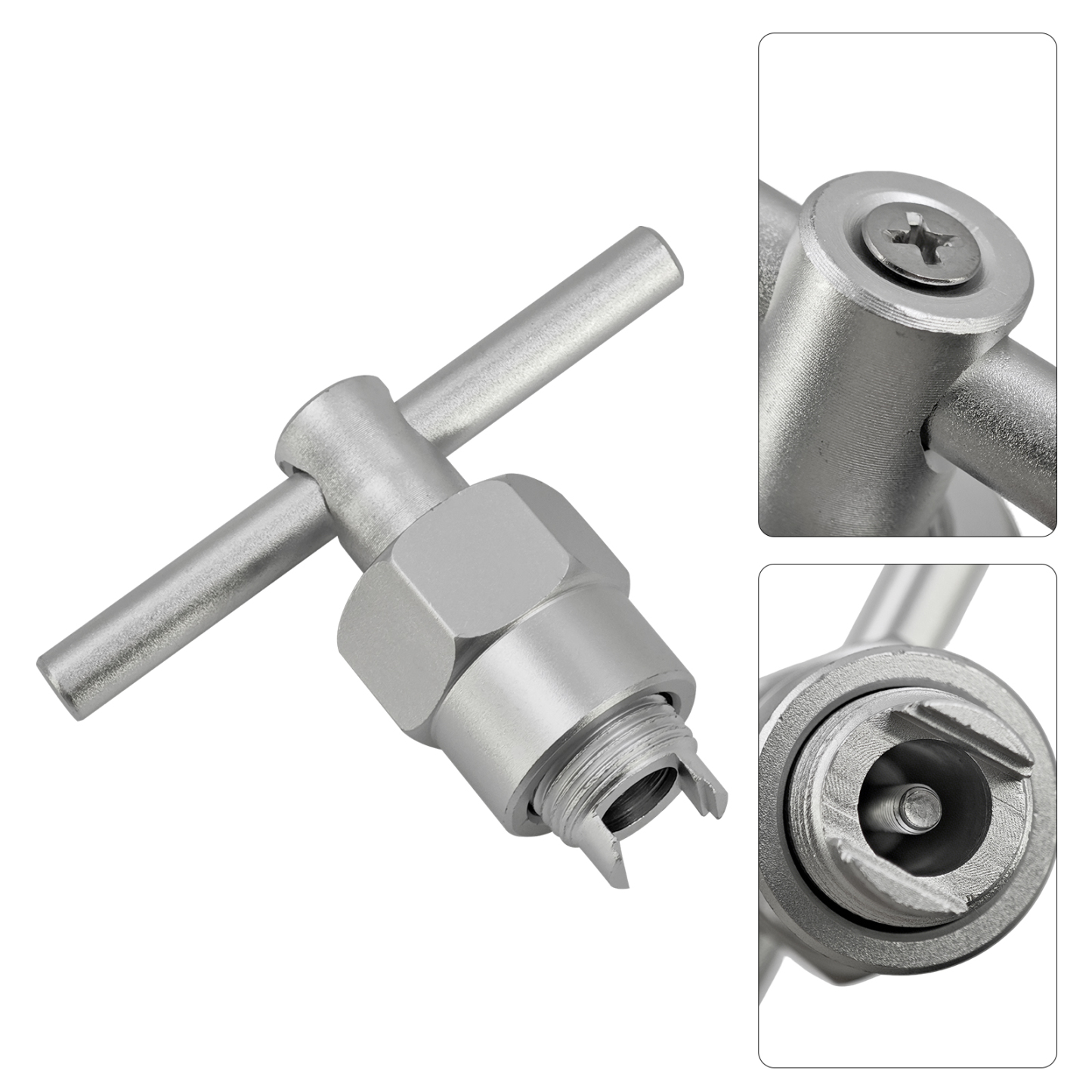 10 Pcs Shower Cartridge Kit  w/Removal Tool for Moen 1222 / 1222B, Fits PosiTemp Single Handle Faucet Valve, Replaces 158084 158085 Bathroom Faucet Cartridge, w/ Lubricant and Clips, Brass Stem