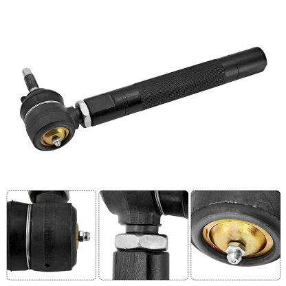 Heavy Duty Tie Rod Ends Kit Fits for Chevy Silverado GMC Sierra 2500 HD 4WD 2001-2010, 0-6" Adjustable Tie Rod Kits Fit for 3500 4WD 2001-2006