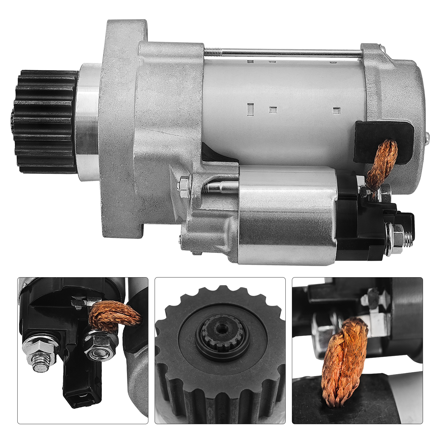 Starter Motor Fits for BMW X5 xDrive40e F15 2.0L 2016-2018