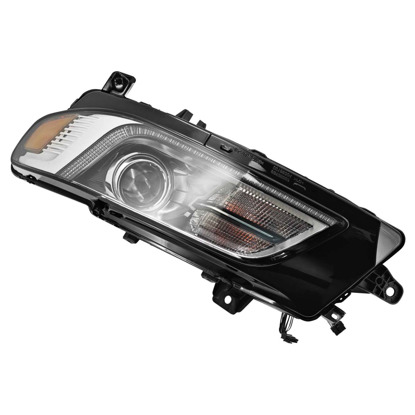 Left Driver Side Xenon HID Headlight Assy for 2017-2020 Lincoln Continental 2.7L 3.0L EcoBoost 3.7L Duratec, w/Headlamp Leveling