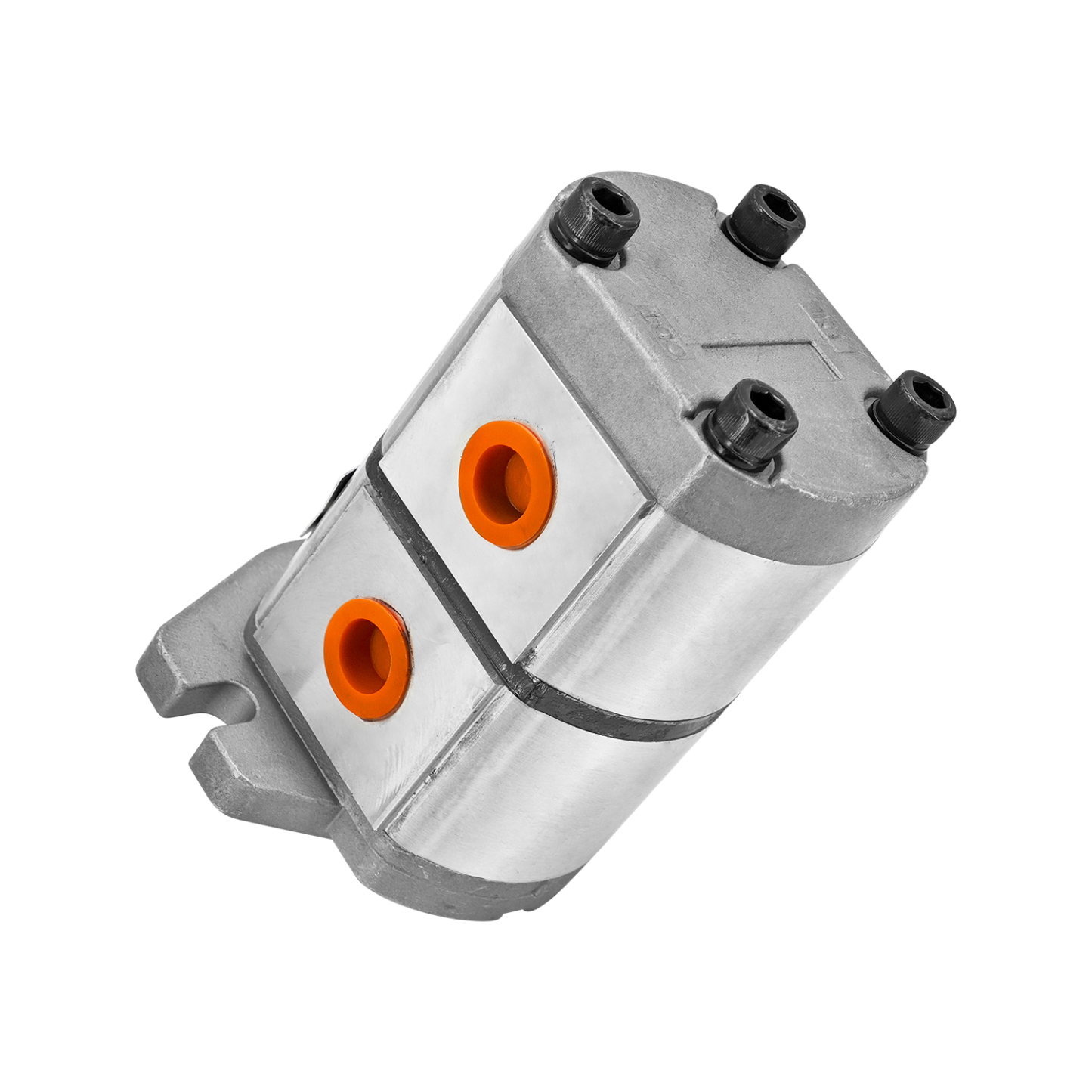 HGP-33A-F6-6R Hydraulic Tandem Double Gear Pump 17.46mm 25MPa