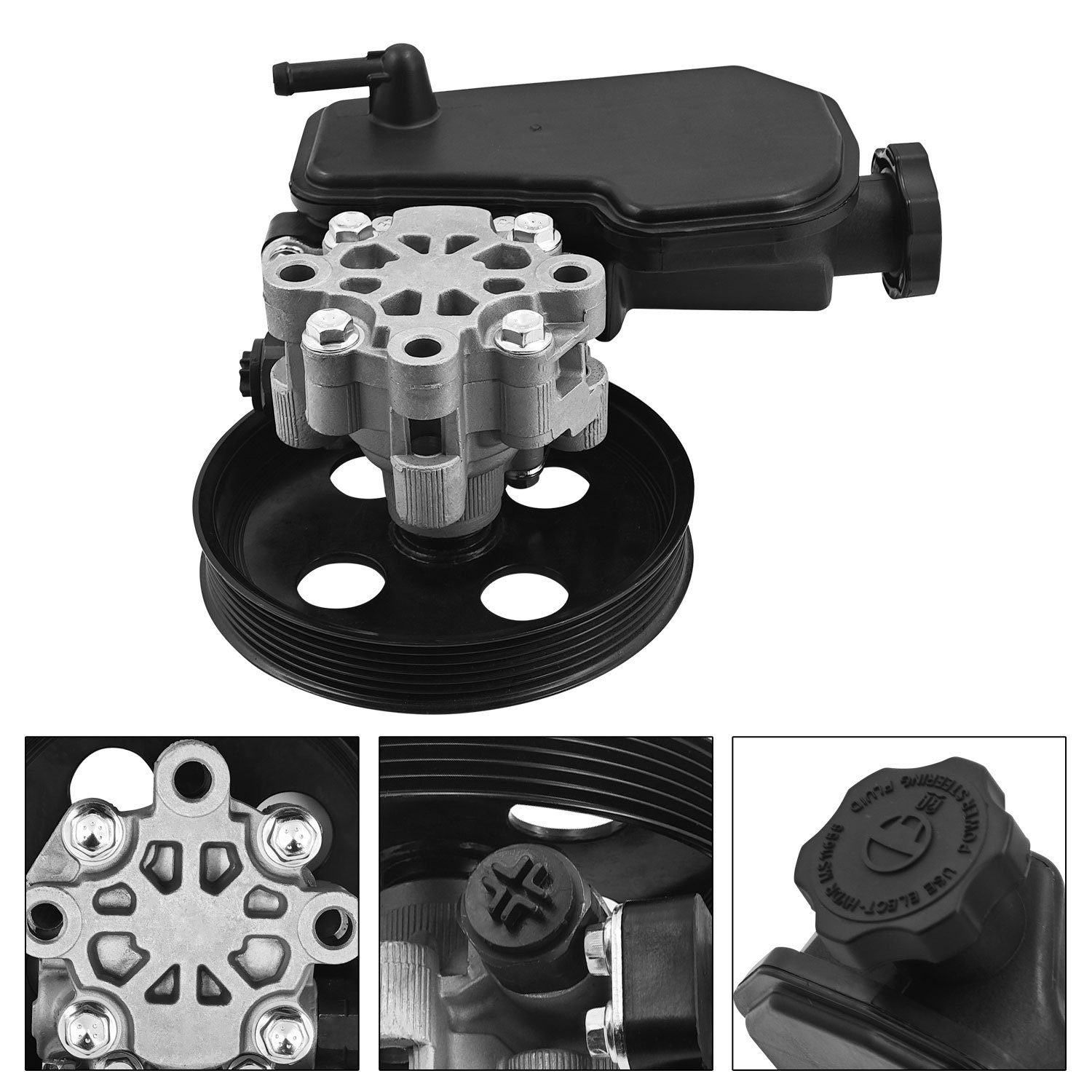 Power Steering Pump for Dodge Ram Dakota 3.7L V6 4.7L V8 2008-2011