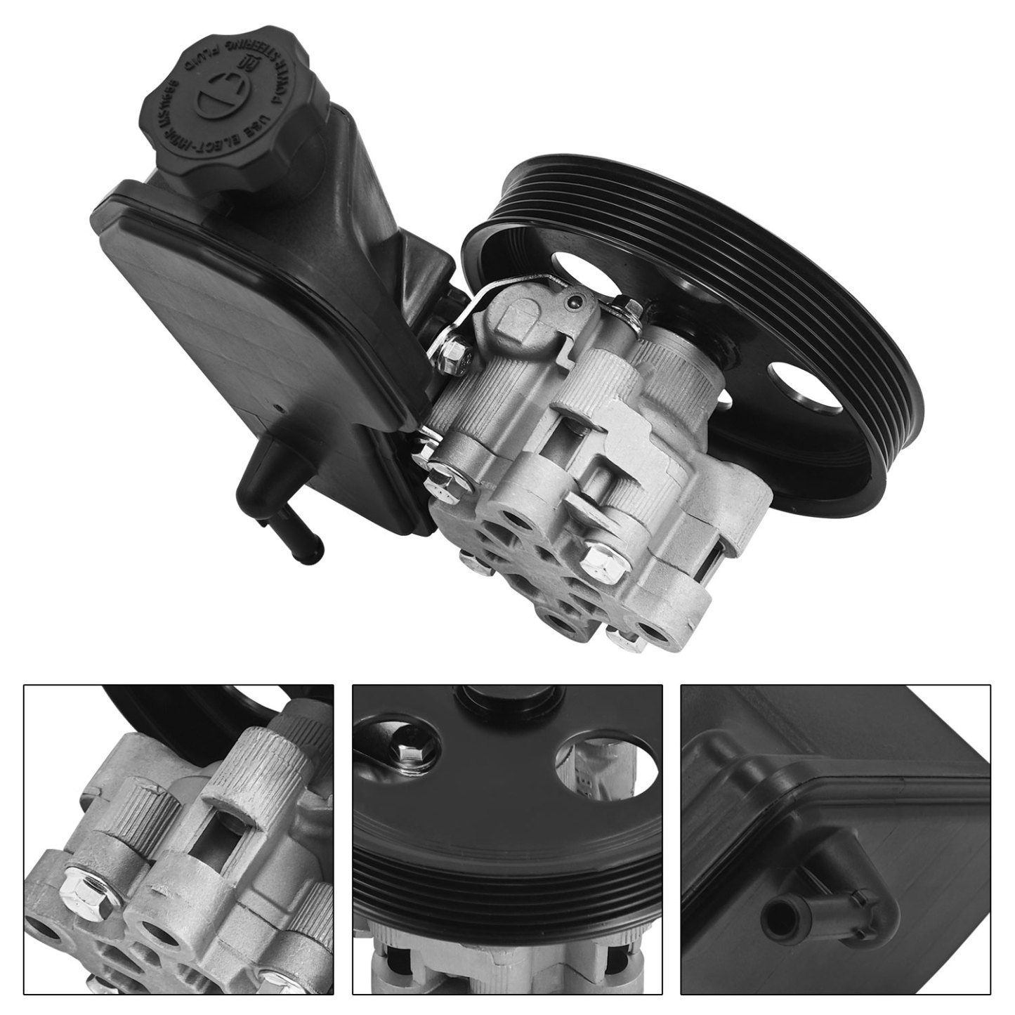 Power Steering Pump for Dodge Ram Dakota 3.7L V6 4.7L V8 2008-2011