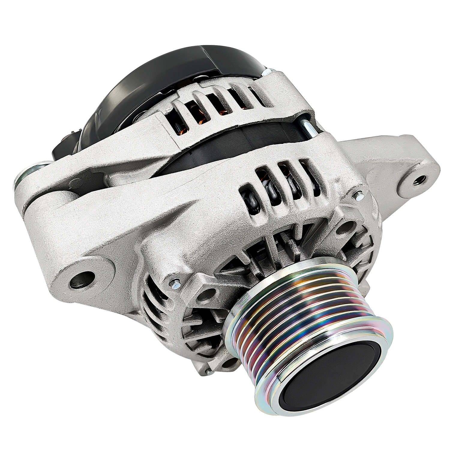  12V Alternator w/ 7 slots Fits for Toyota Diesel Forklift 1KD 8FD35U 8FD40U 8FD45U 8FD50U 8FD60U 8FD70U 8FD80U