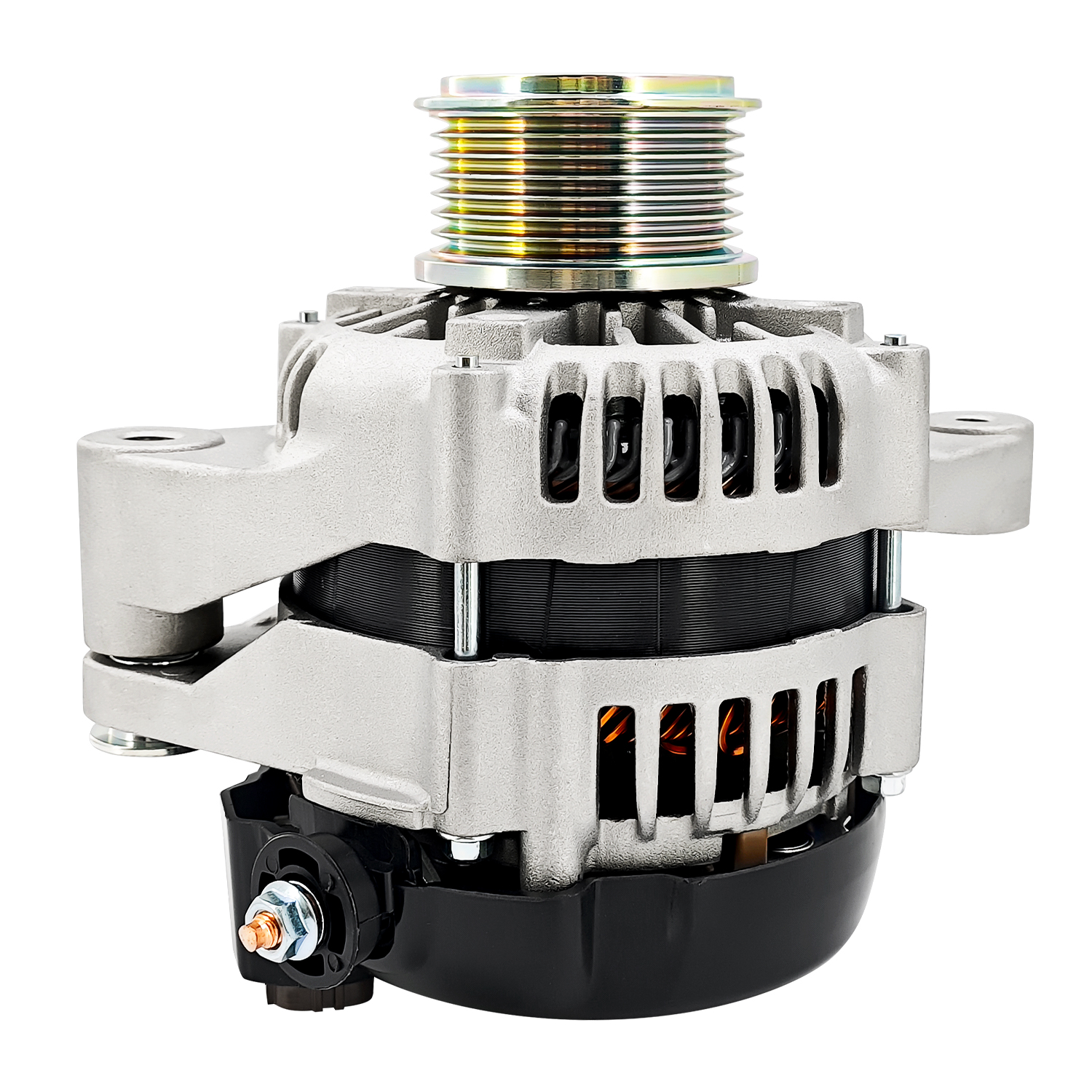  12V Alternator w/ 7 slots Fits for Toyota Diesel Forklift 1KD 8FD35U 8FD40U 8FD45U 8FD50U 8FD60U 8FD70U 8FD80U