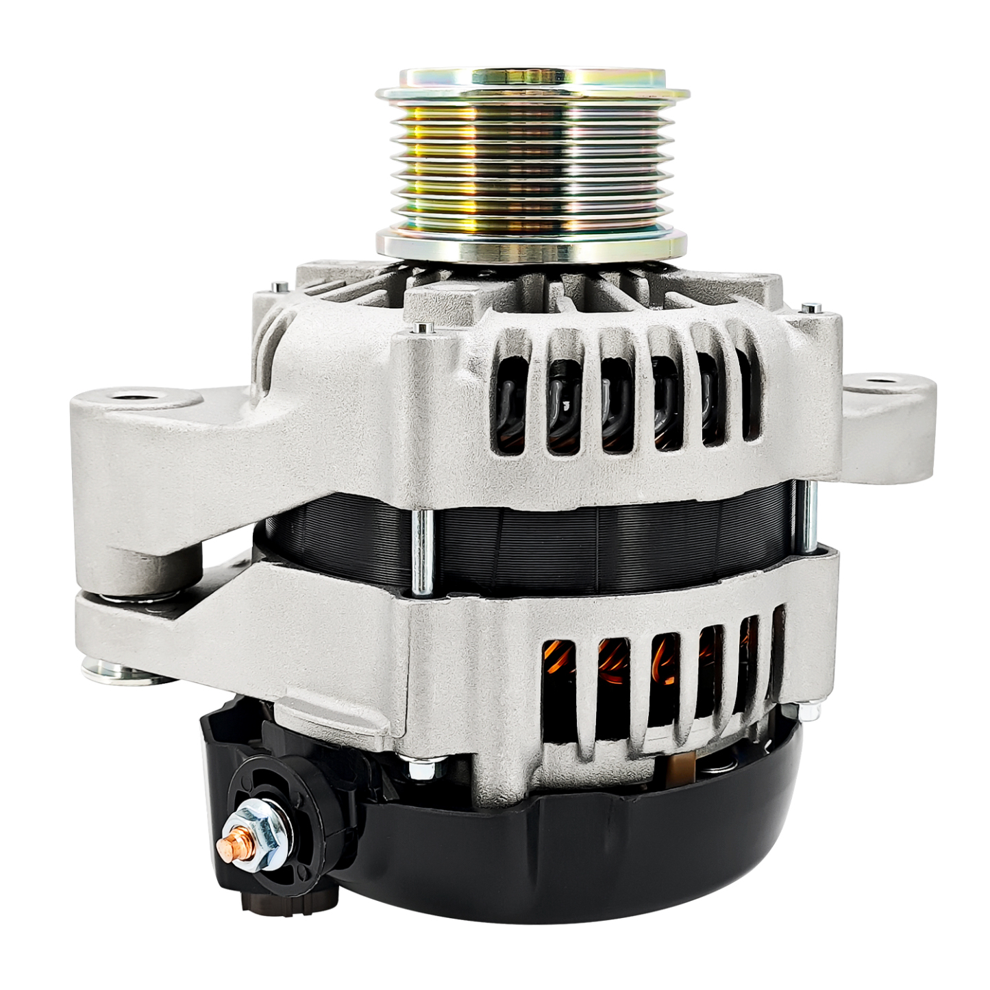  12V Alternator w/ 7 slots Fits for Toyota Diesel Forklift 1KD 8FD35U 8FD40U 8FD45U 8FD50U 8FD60U 8FD70U 8FD80U