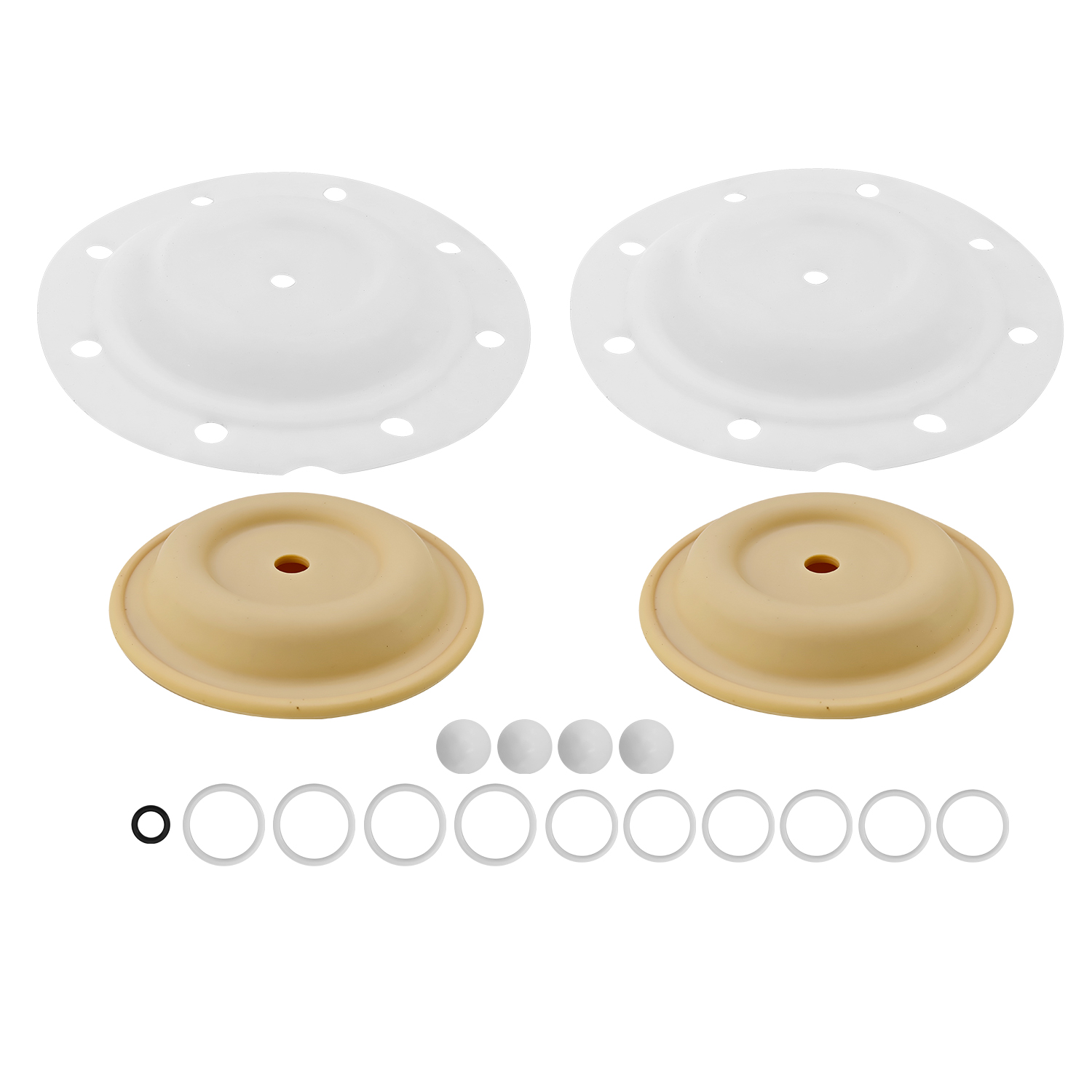 Diaphragm Pump Repair Kit Fits Ingersoll Rand ARO 1/2" AODD