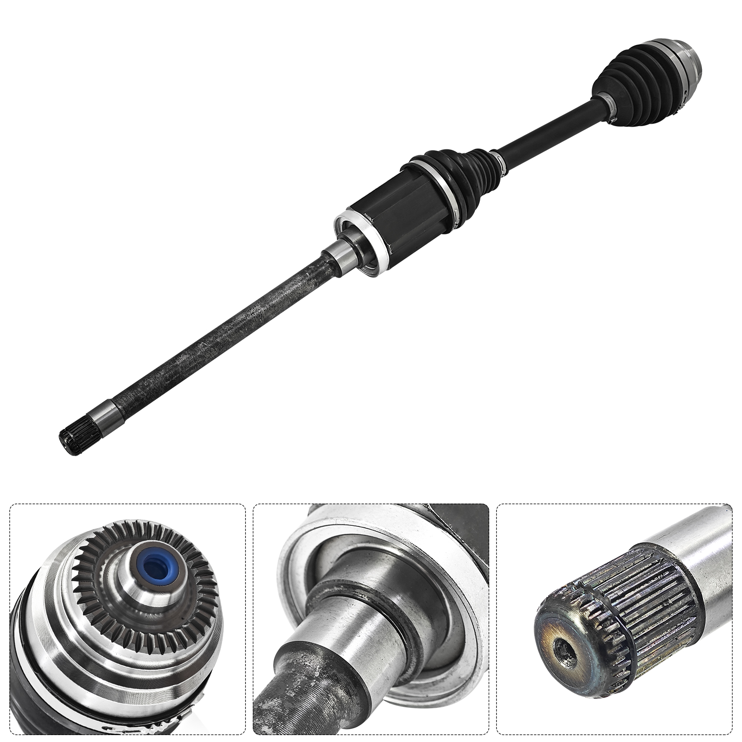 CV Axle Half Shaft Assembly Front Left & Right Fits for BMW G30 530e 530i 540d 540i xDrive 2017-2019, 2021-2022