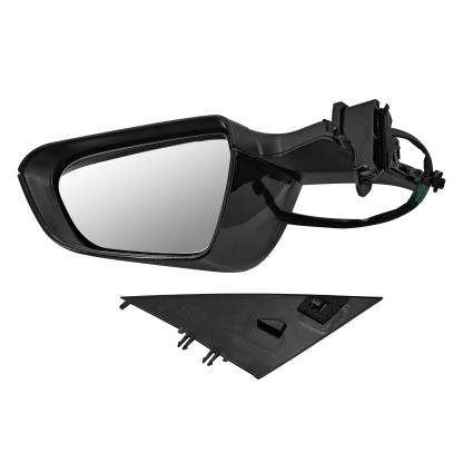 Right Passenger Side Mirror Fits for Tesla Model 3 2021-2025,  No Antenna, 10-Pin, Power Folding and Adjustment, Position Memory, Heated Defrost