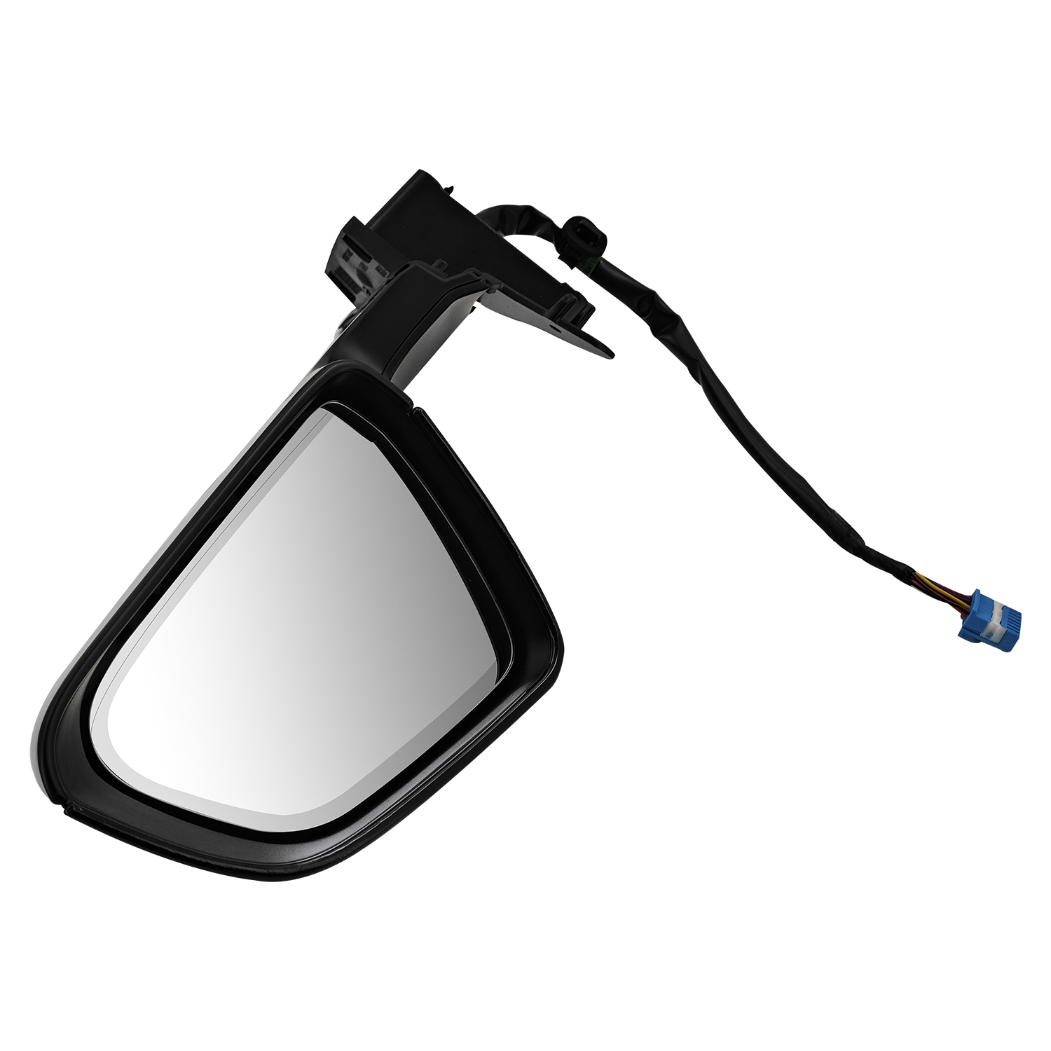 Right Passenger Side Mirror for Tesla Model 3 2021-2025, 11-Pin Stealth Gray, Electronic Auto-Dimming, Power Folding, Position Memory, Heated Defrost, No Antenna 