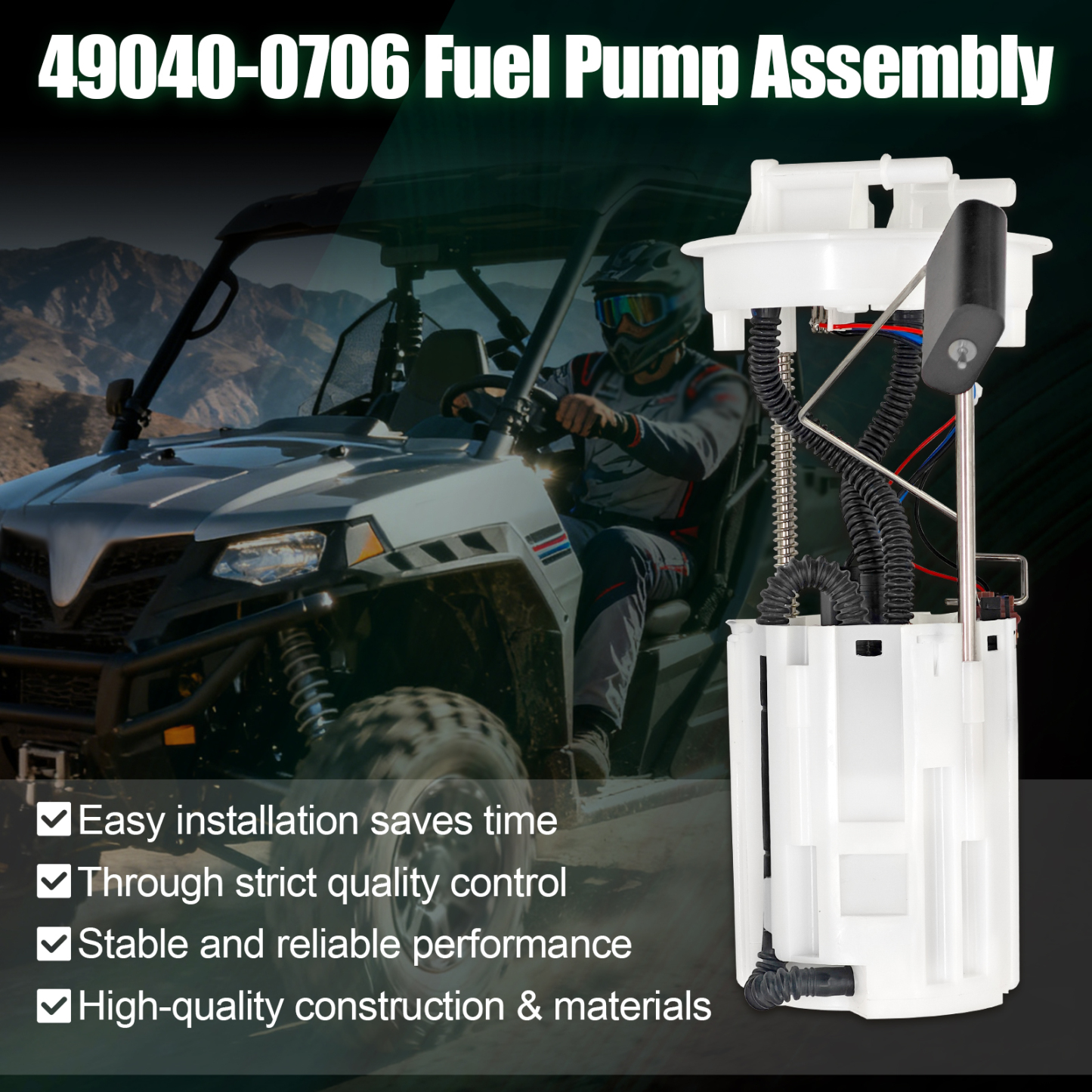 Fuel Pump Assembly Fits for CFMOTO CF500 2007-2010 for ZFORCE 500 2016-2022
