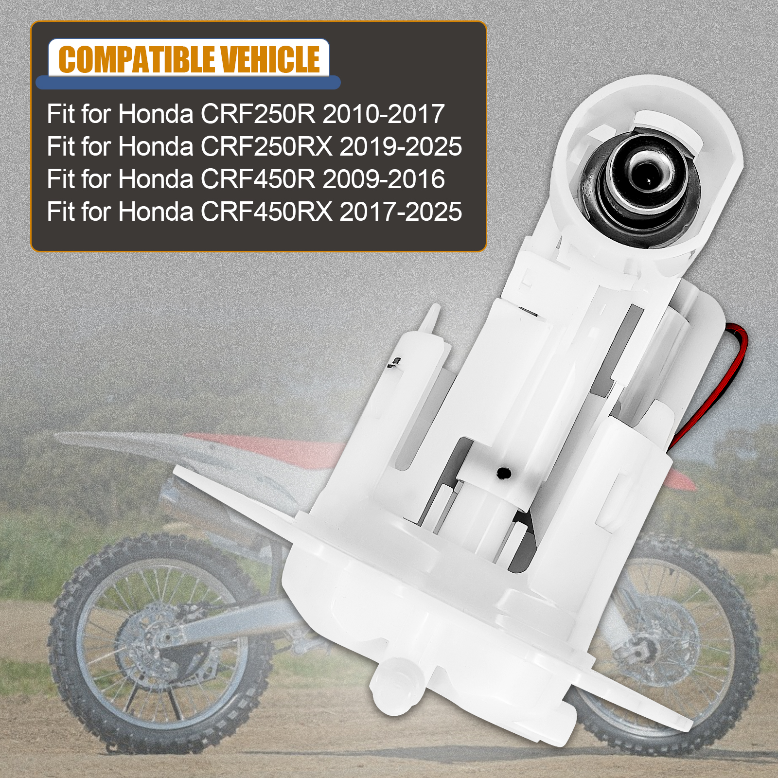 Fuel Pump Fits for Honda CRF250R CRF250RX CRF450R CRF450RX 2009-2025