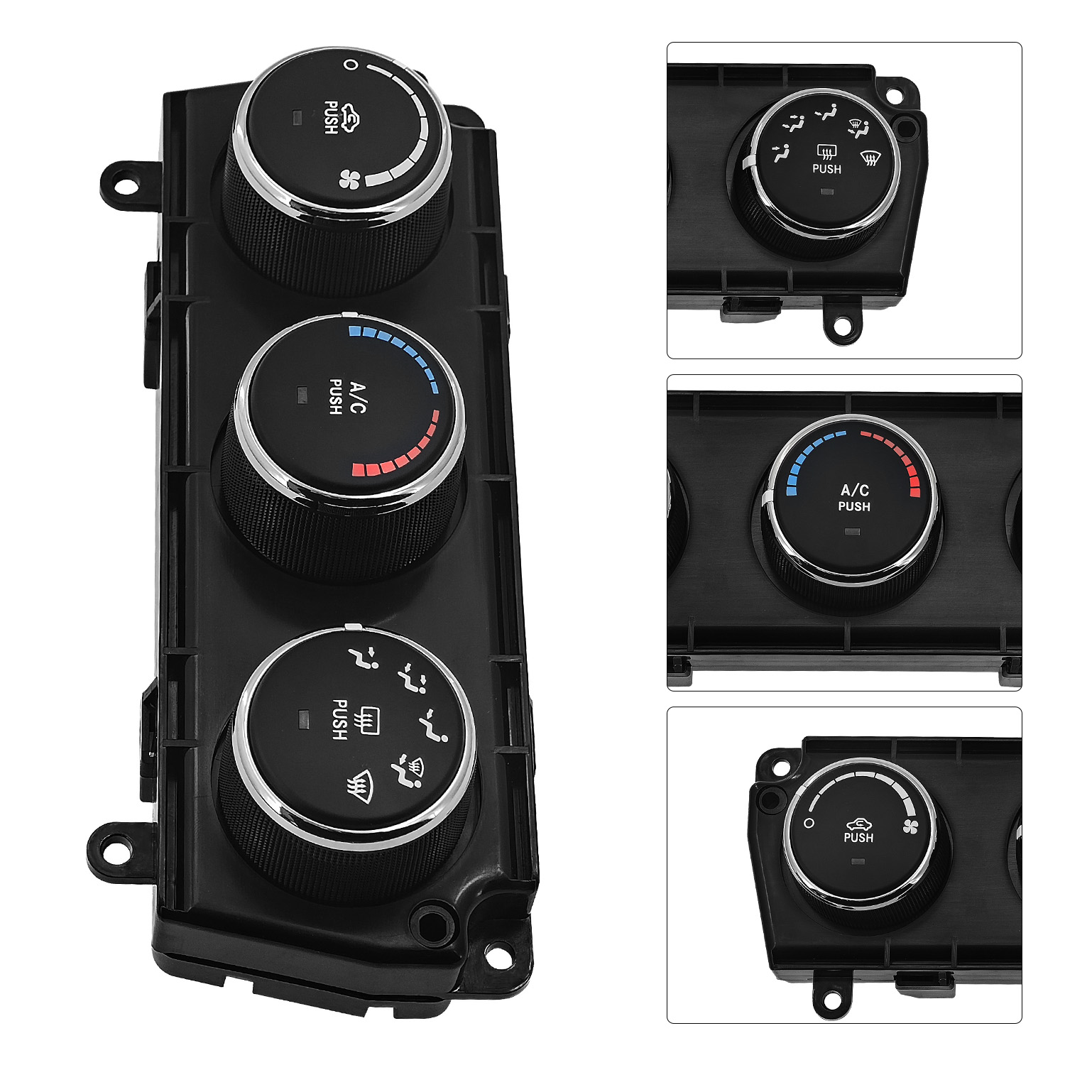  A/C Heater Climate Control Module Compatible with Jeep Wrangler 2011-2013