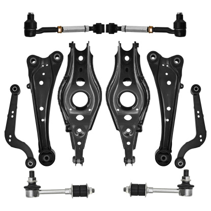 10Pcs Rear Lateral &Upper & Lower Rearward Control Arm Set w/Sway Bar End Links Fits for Toyota RAV4 2006-2018 Fit for Lexus NX300 2018-2021 NX300h 2015-2021