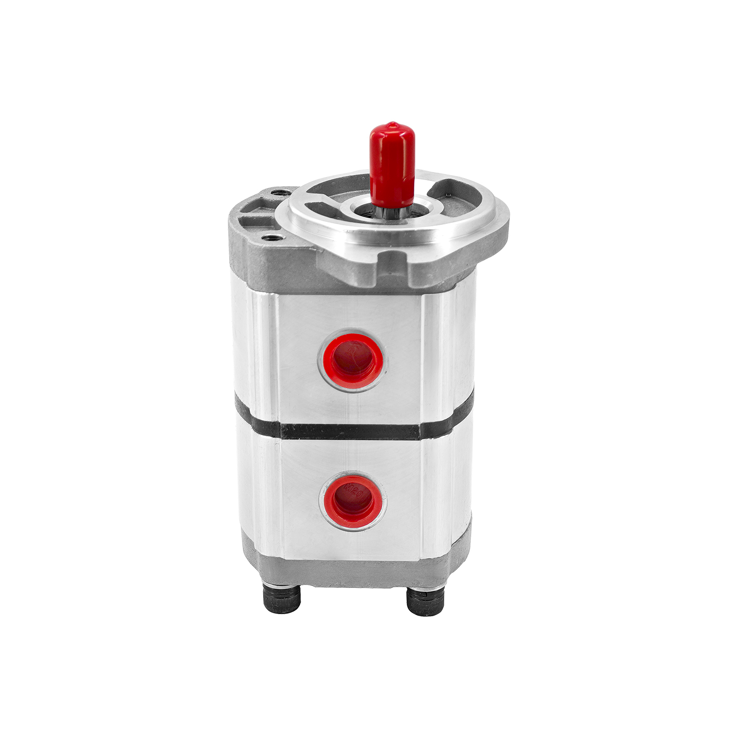 AGT Hydraulic Pump, Two-Section Acting Hydraulic Pump for Skid Steer Loader KTT23