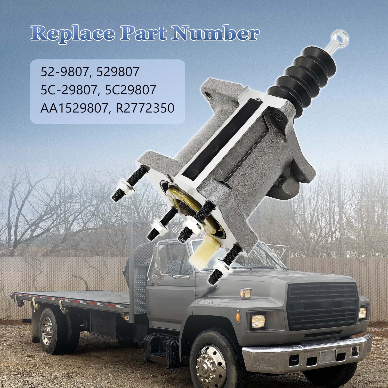 Power Brake Booster B600 B700 B7000 C600 C700 C800 C7000 C8000 F600 F700 F800 F7000 F8000 CF6000 CF7000