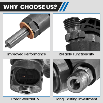 Diesel Fuel Injector Compatible with BMW 1 3 5 Series X1 X3 X4 X5 X6 2.0d 3.0d（1 PCS）