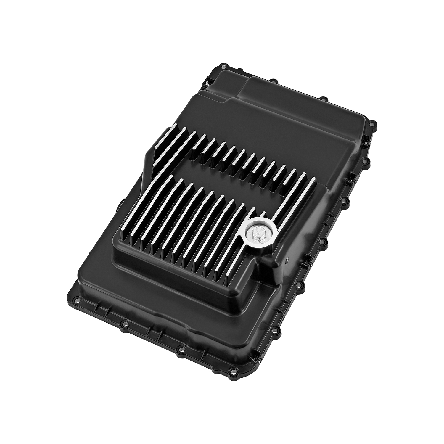 Heavy-Duty Cast Aluminum Transmission Oil Pan 10R80 for Ford F-150 Explorer Mustang Expedition Ranger Bronco 2017-2024 for Lincoln Navigator 2018-2024