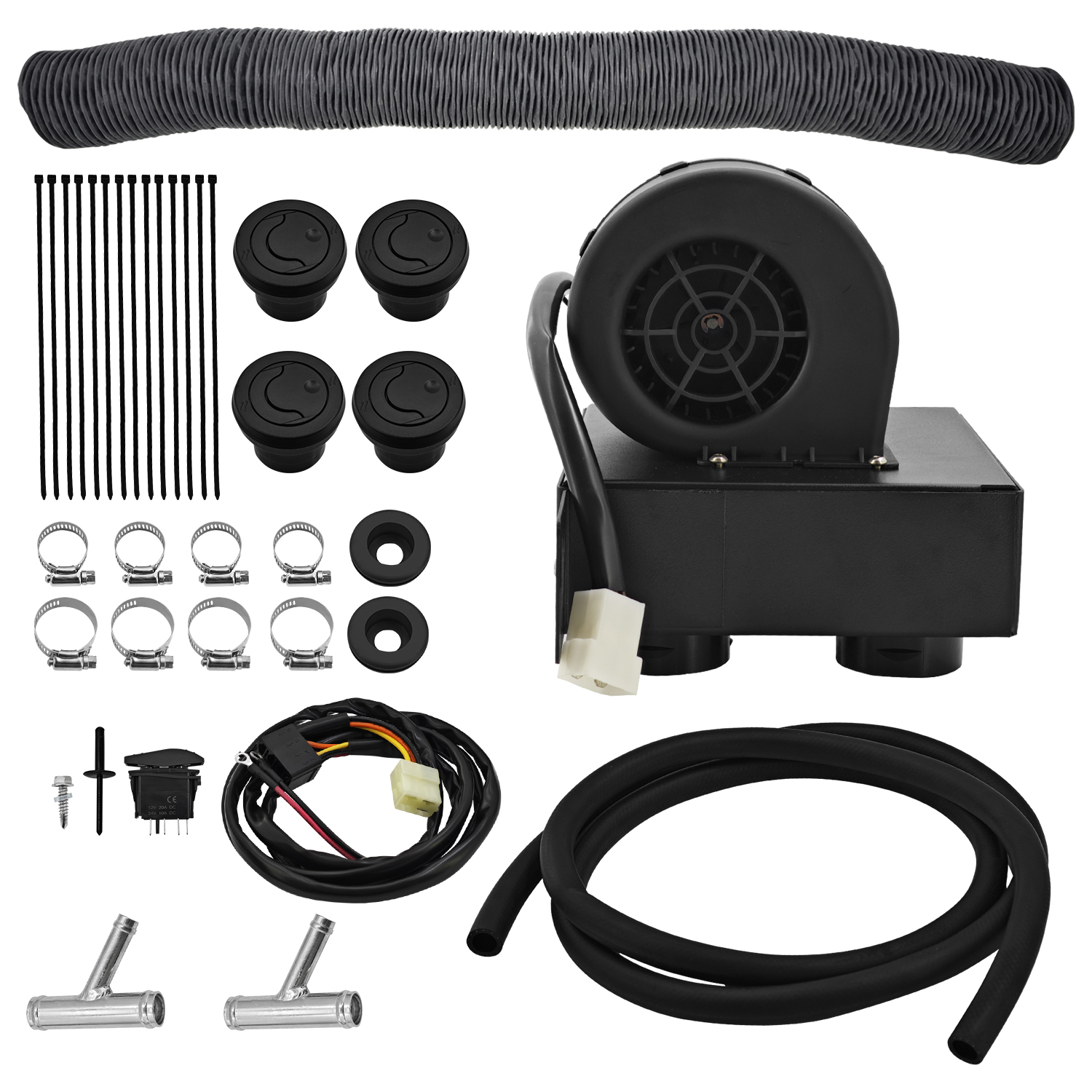 SSHK160-00 Cab Heater Kit Fits for Polaris Ranger 800 2010-2015 with Defrost