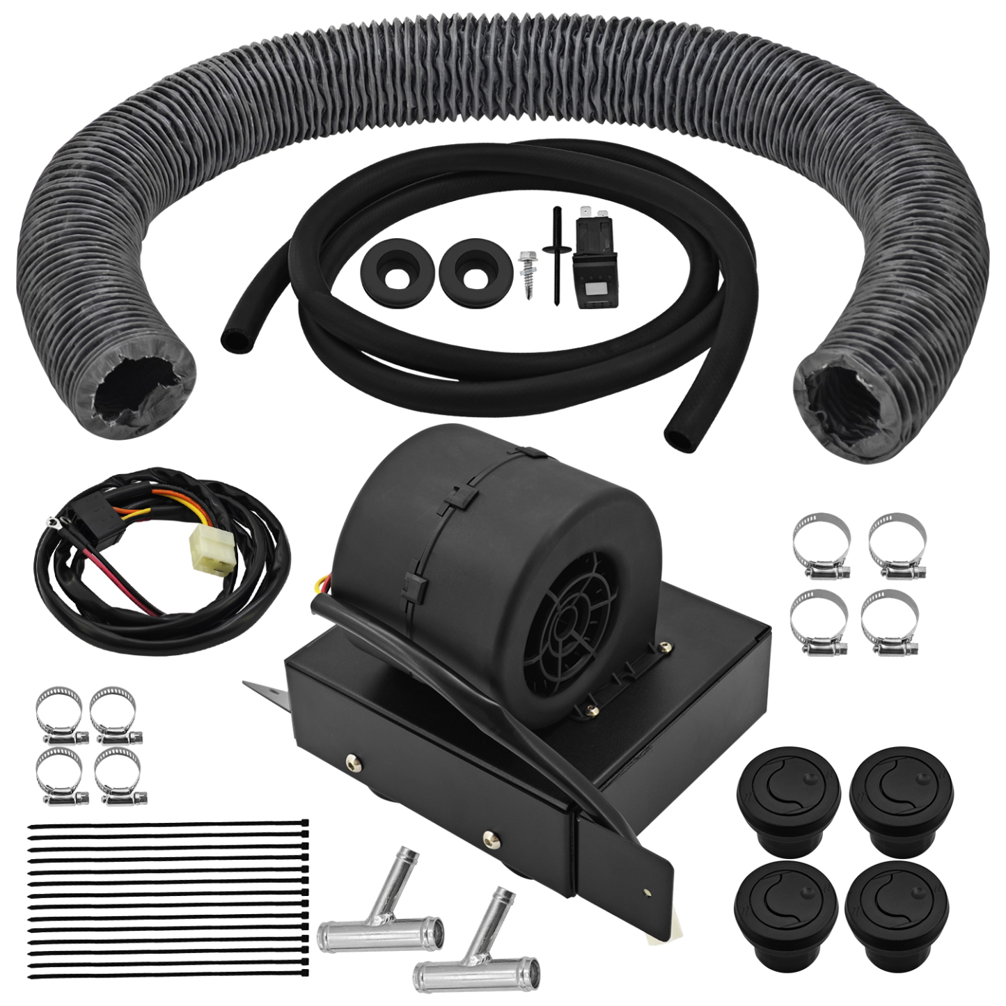 SSHK160-00 Cab Heater Kit Fits for Polaris Ranger 800 2010-2015 with Defrost