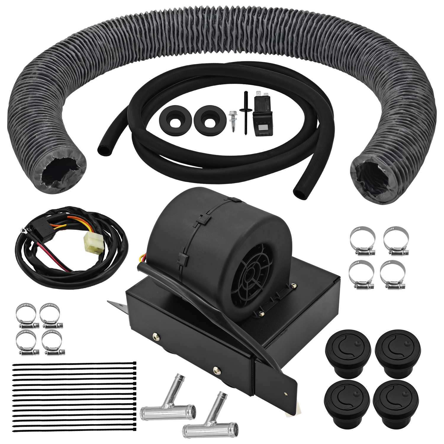 SSHK160-00 Cab Heater Kit Fits for Polaris Ranger 800 2010-2015 with Defrost