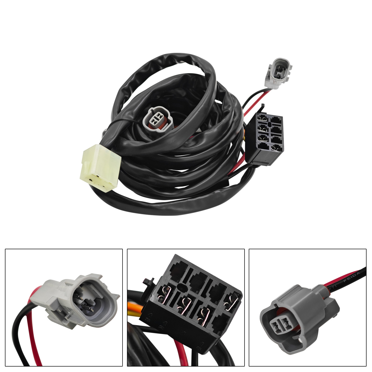 Cab Heater Kit With Defrost Fits for Honda Pioneer 1000-3/Pioneer 1000-5 2016-2025 18,000 BTU Heater